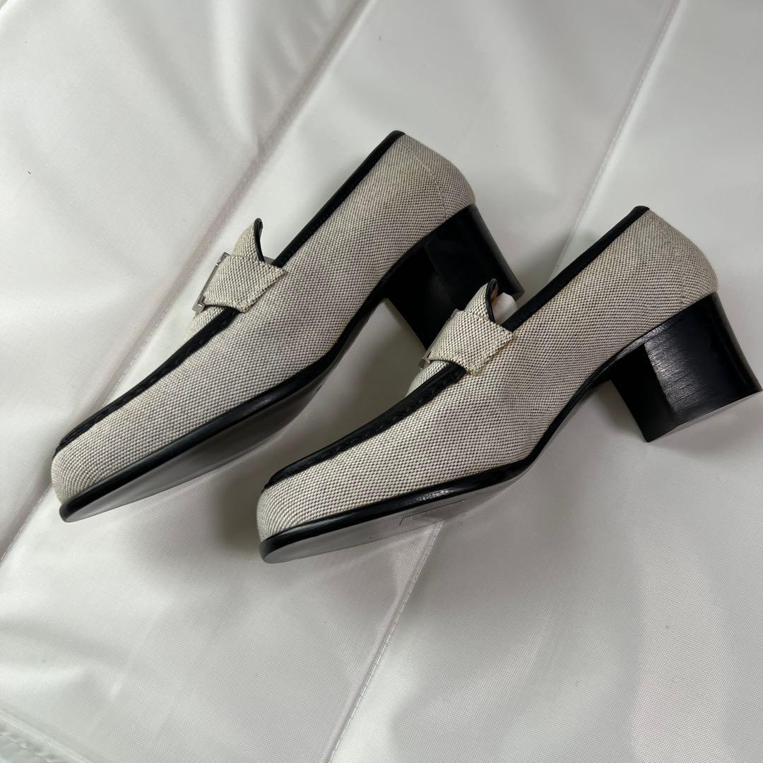 HERMES エルメス パンプス ヒール 23.5cm