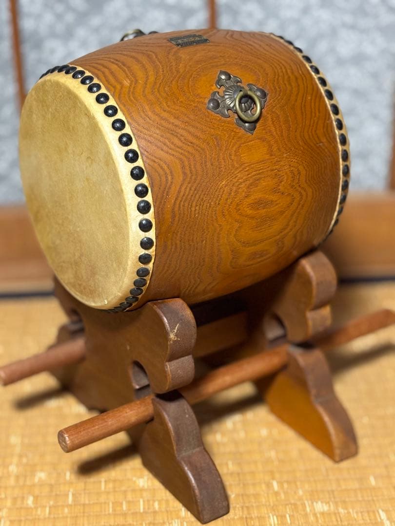 宮本卯之助商店　和太鼓 専用台 ばち付き　 伝統芸能　祭り