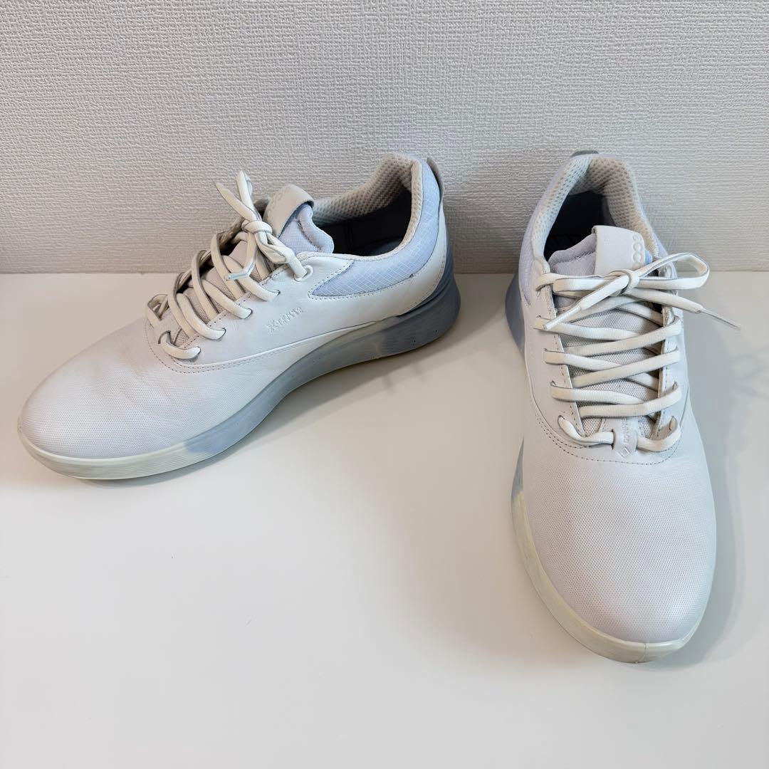 ECCO エコー ゴルフシューズ GORE-TEX 白 39 24.5cm