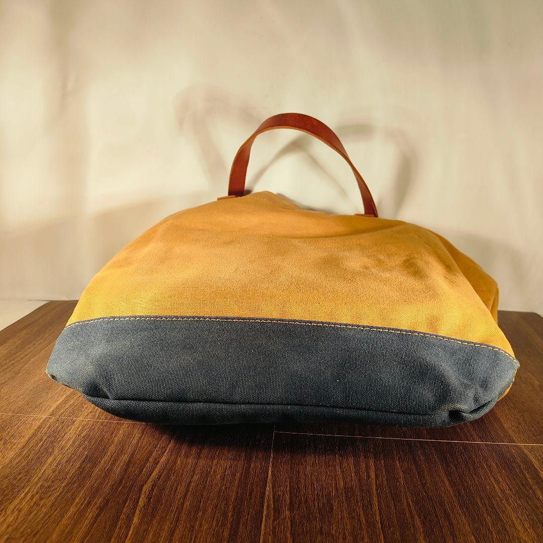 極美品】Levi's キャンバス×本革トートバッグ｜2Horseプレート搭載