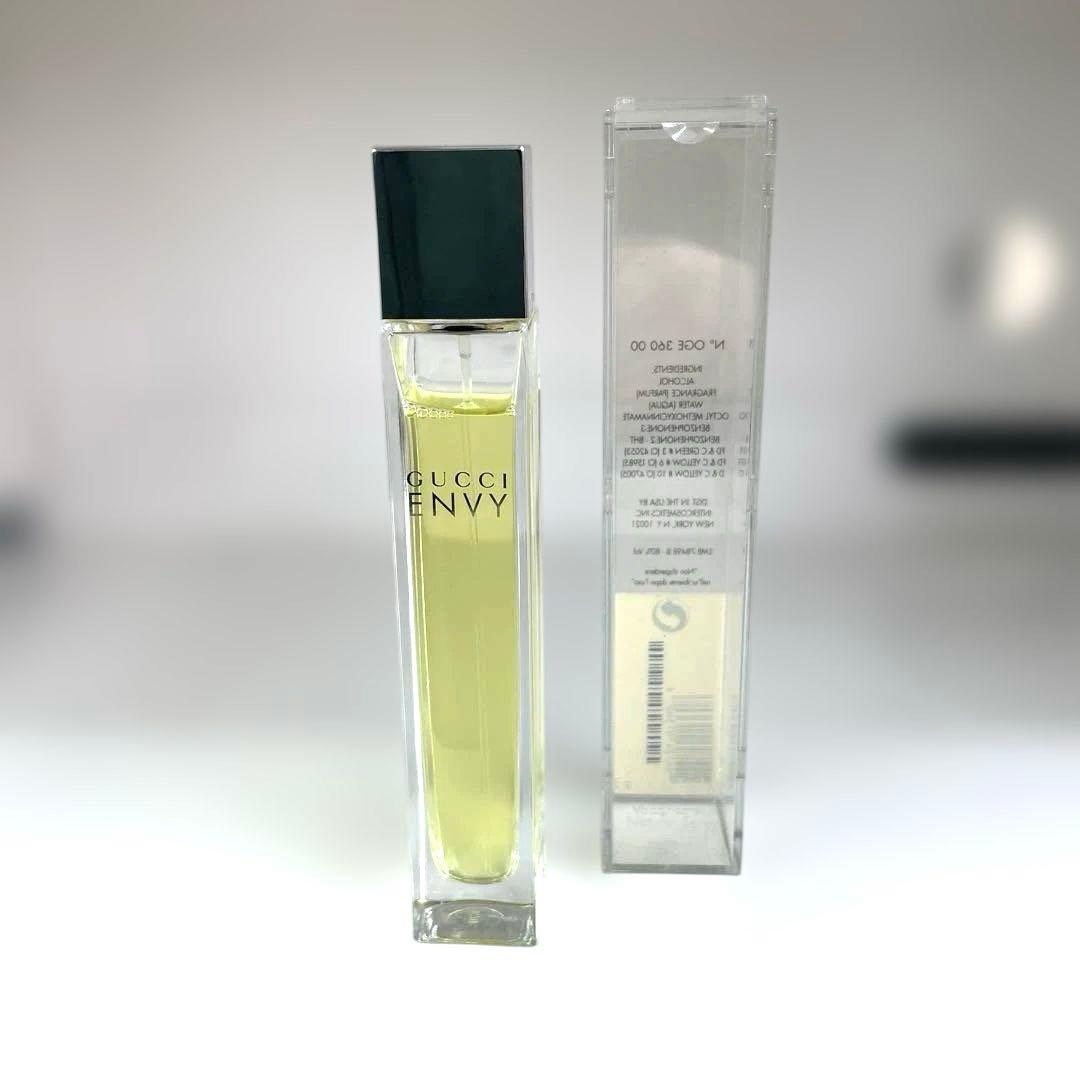 GUCCI ENVY グッチ　エンヴィ　オードトワレ　50ml ケース付 GUCCI ENVY グッチ エンヴィ オードトワレ 香水 50ml - メルカリ