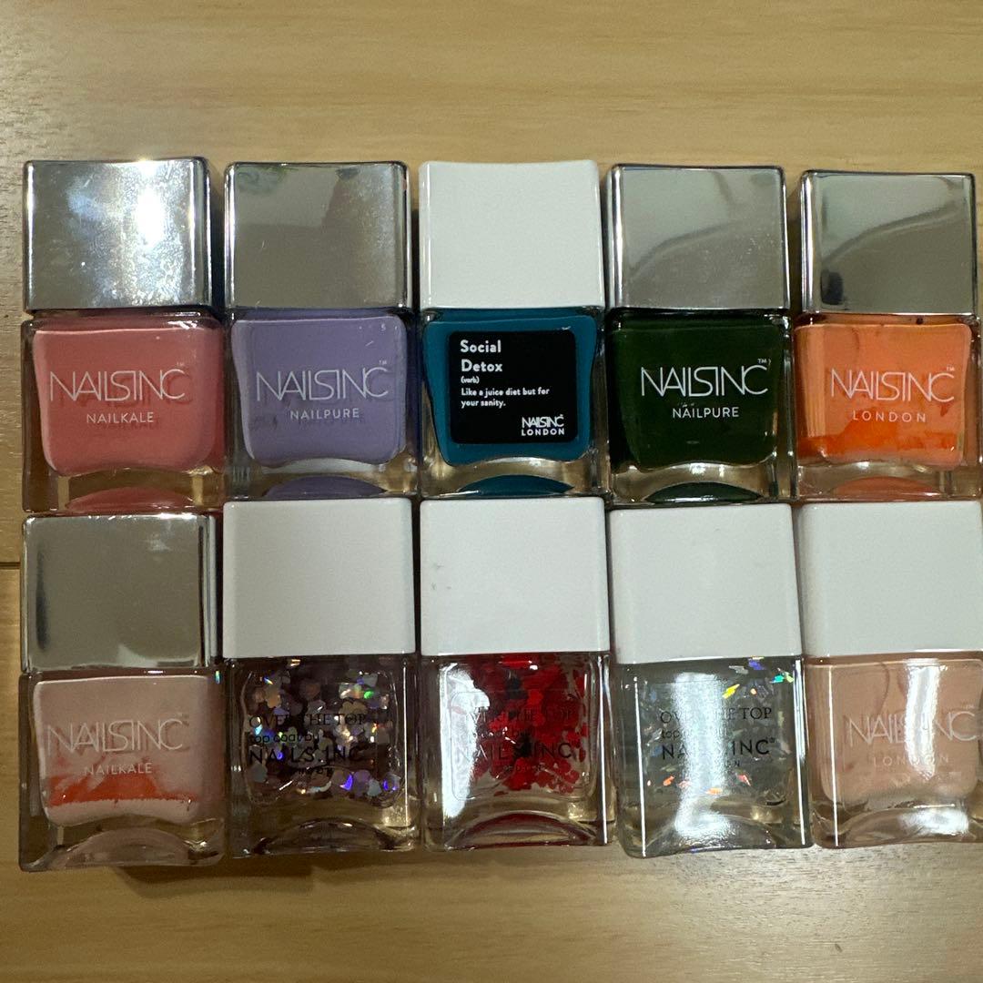 NAILS.INC LONDON ネイルカラー マニキュア10本