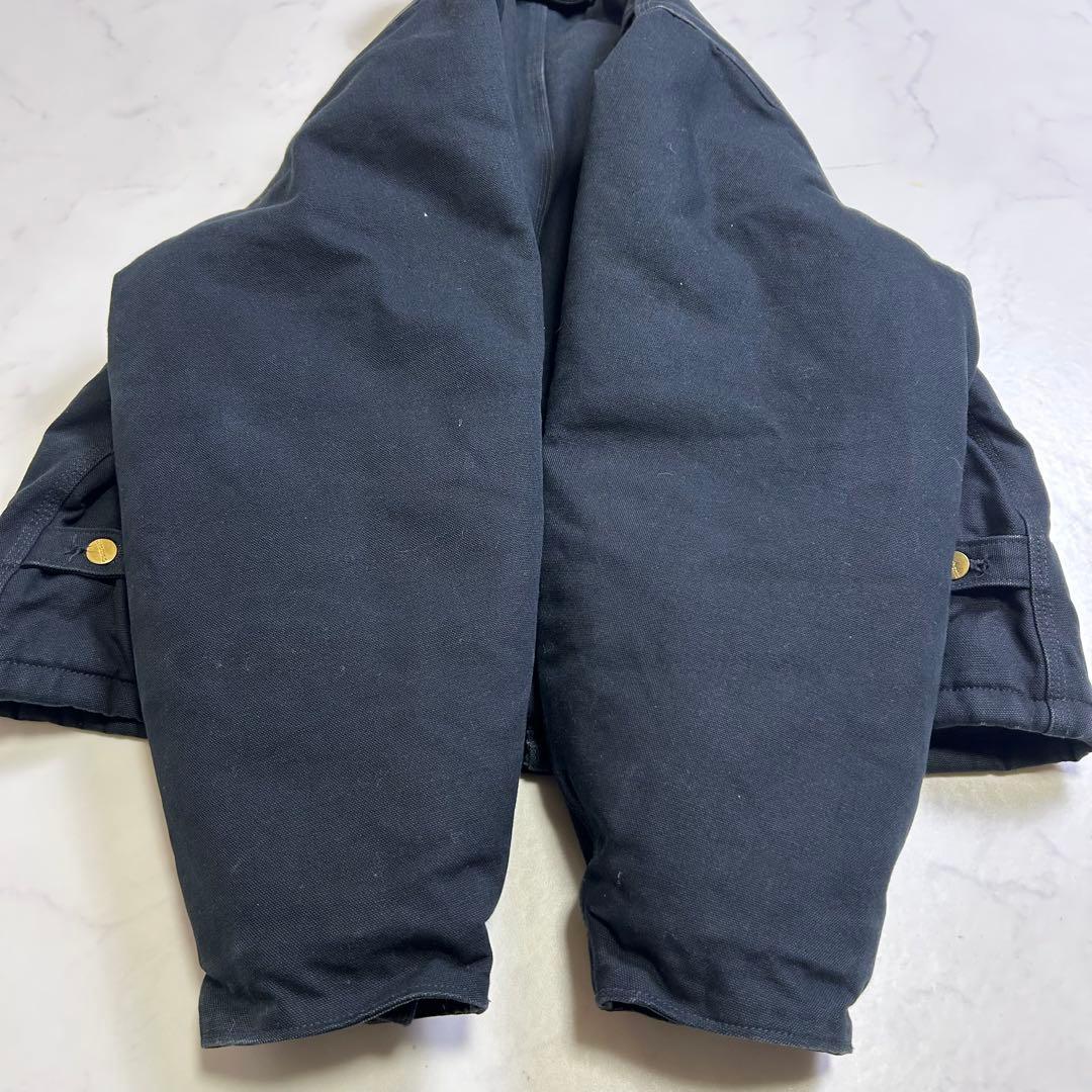 美品】カーハート トラディショナルジャケット ショート丈 黒 XL