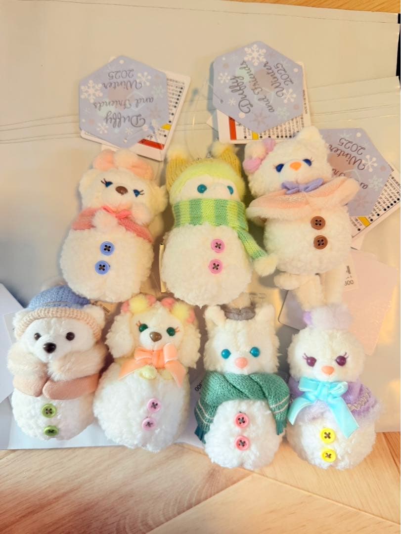 シークレットオブスノーウィーデイ　雪だるま　ダッフィーフレンズ　全7種