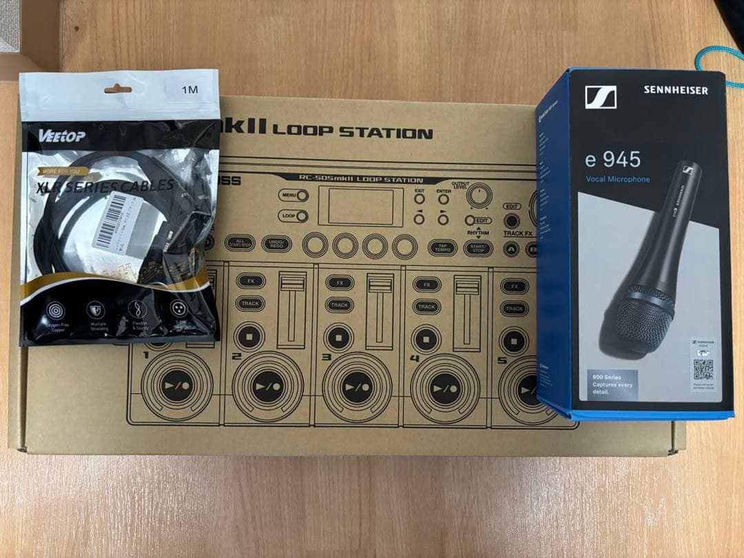 BOSS ループステーション RC-505MK2 ゼンハイザー e945