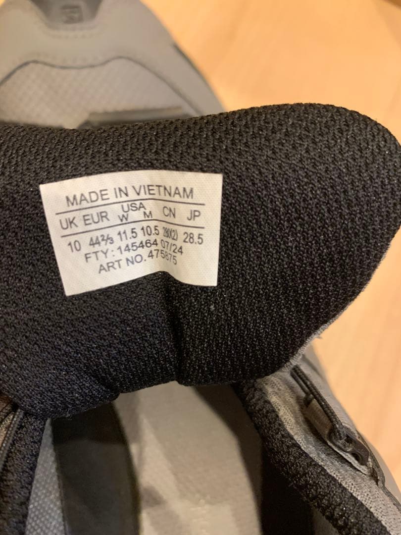 サロモン XA PRO 3D GTX グレー ブラック 28.5cm