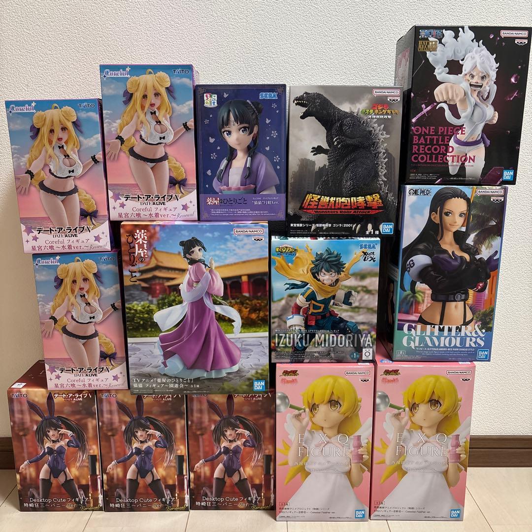 新品未開封　プライズフィギュア　14点