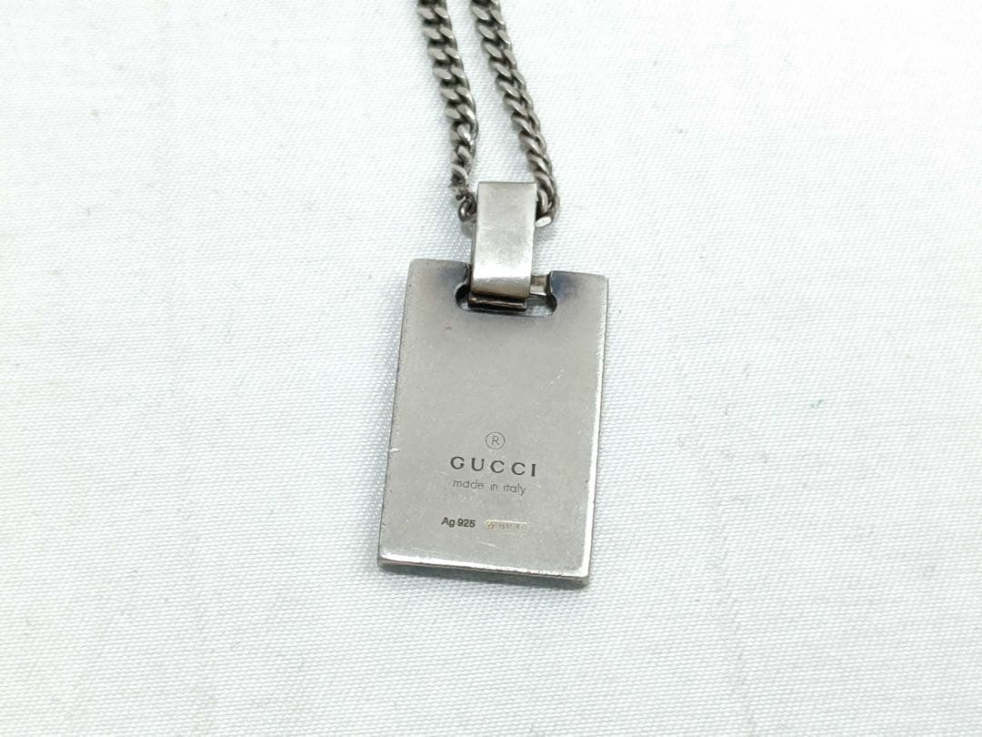 GUCCI シェリー ディアマンテ ネックレス SV925 16.5g 　箱付き