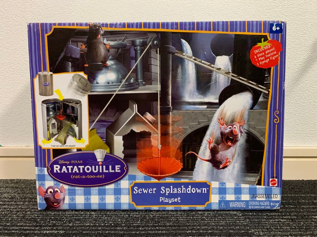 新品　レミーのおいしいレストラン　フィギュア　プレイセット　スプラッシュダウン