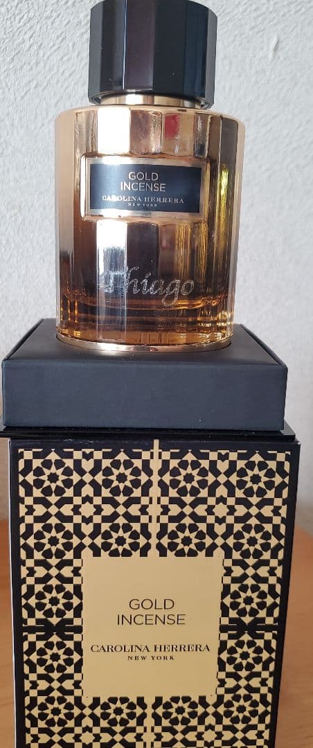 CAROLINA HERRERA GOLD INCENSE 100ml残り90