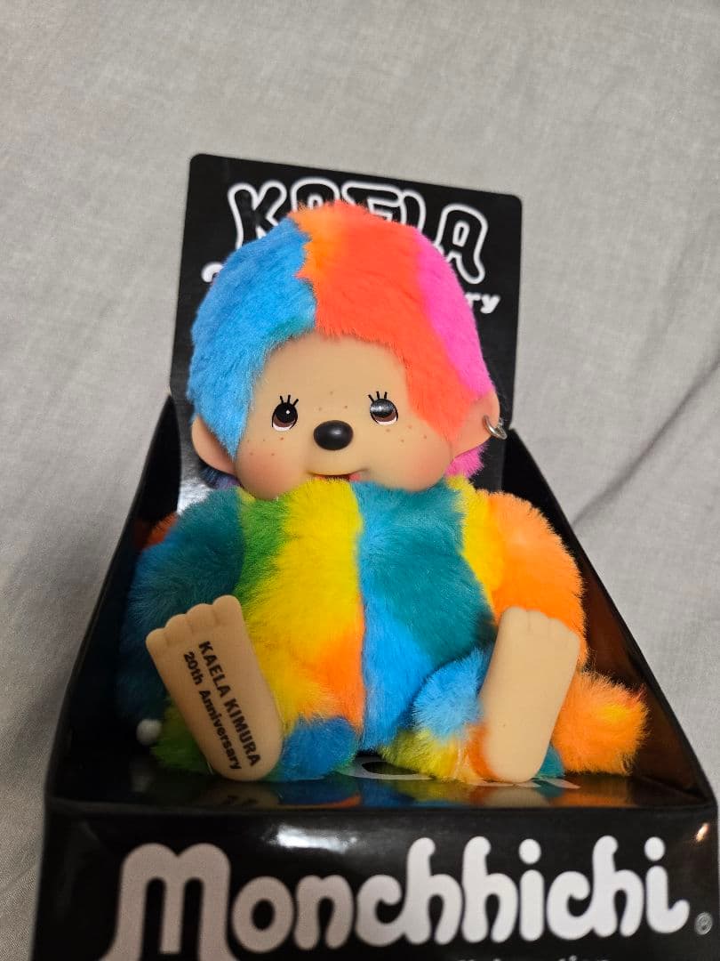 新品未開封　木村カエラ　モンチッチ　カエチッチ　カラフルレインボーS