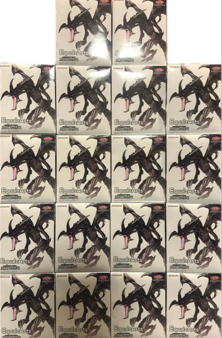 遊戯王 Equal-Arts レッドアイズブラックドラゴン フィギュア 18個