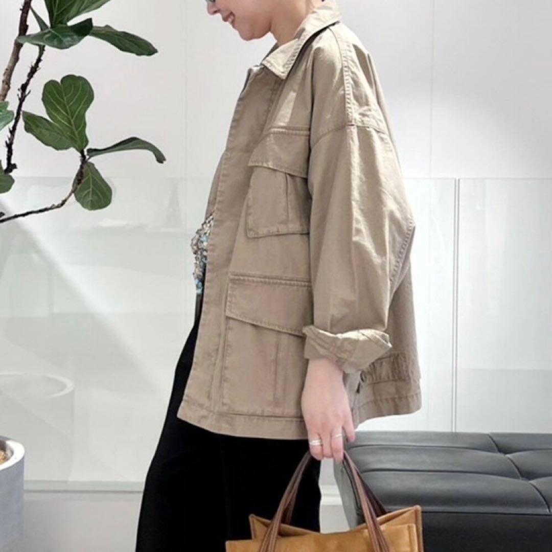 FRAMeWORK ミリタリーショートブルゾン - メルカリ