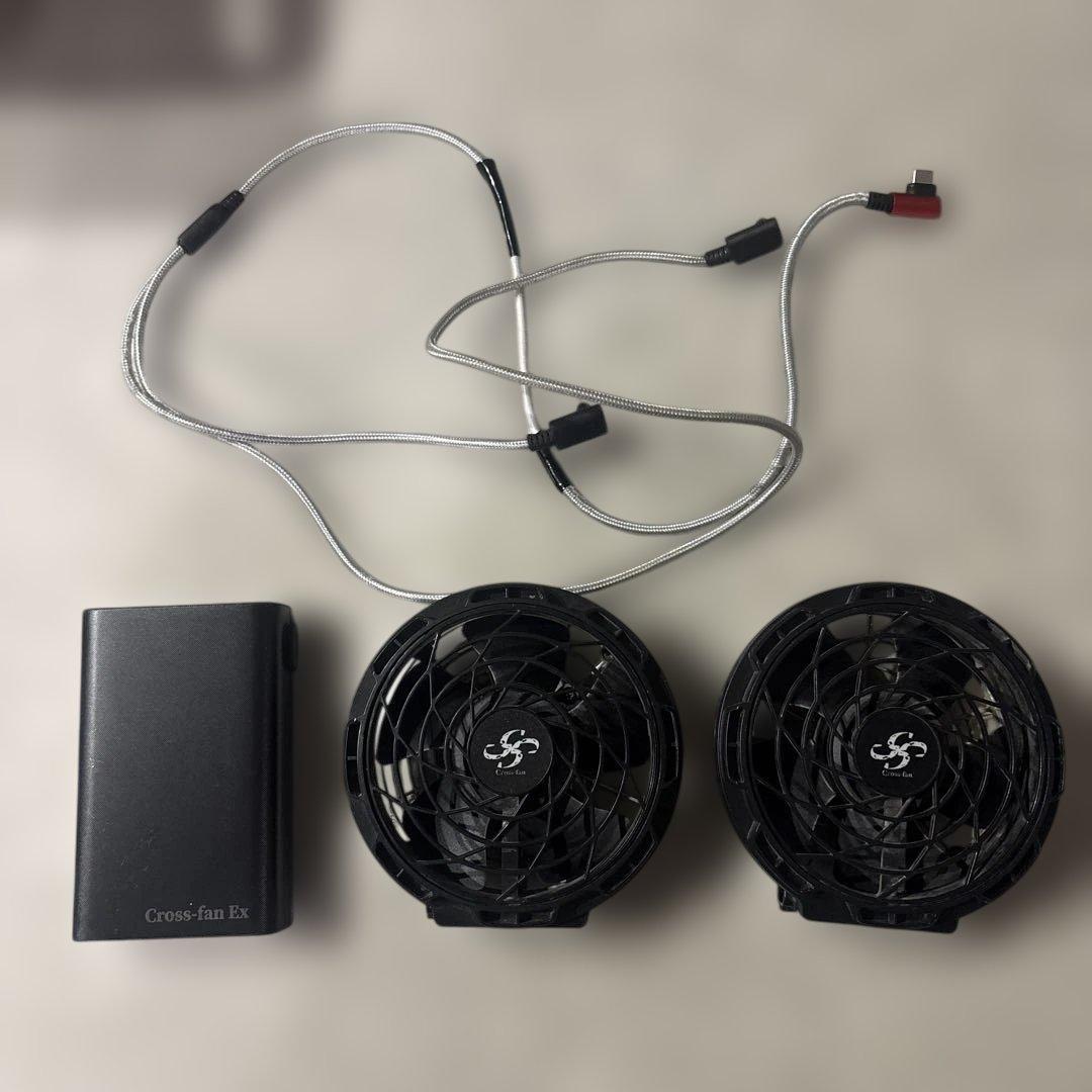 空調服　クロスファンex