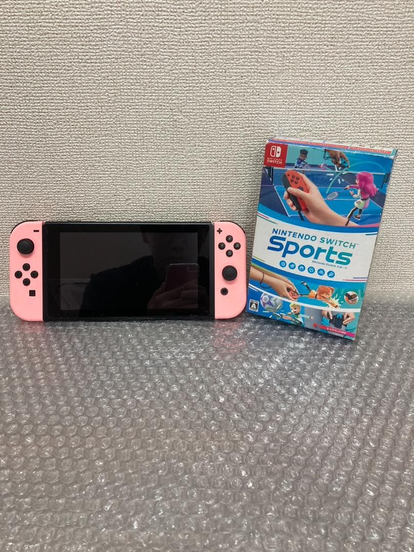 ジャンク ニンテンドー スイッチ 本体 HAC-001 M1221c2 Nintendo Switch ニンテンドースイッチHAC-001 初期型 ネオンブルー