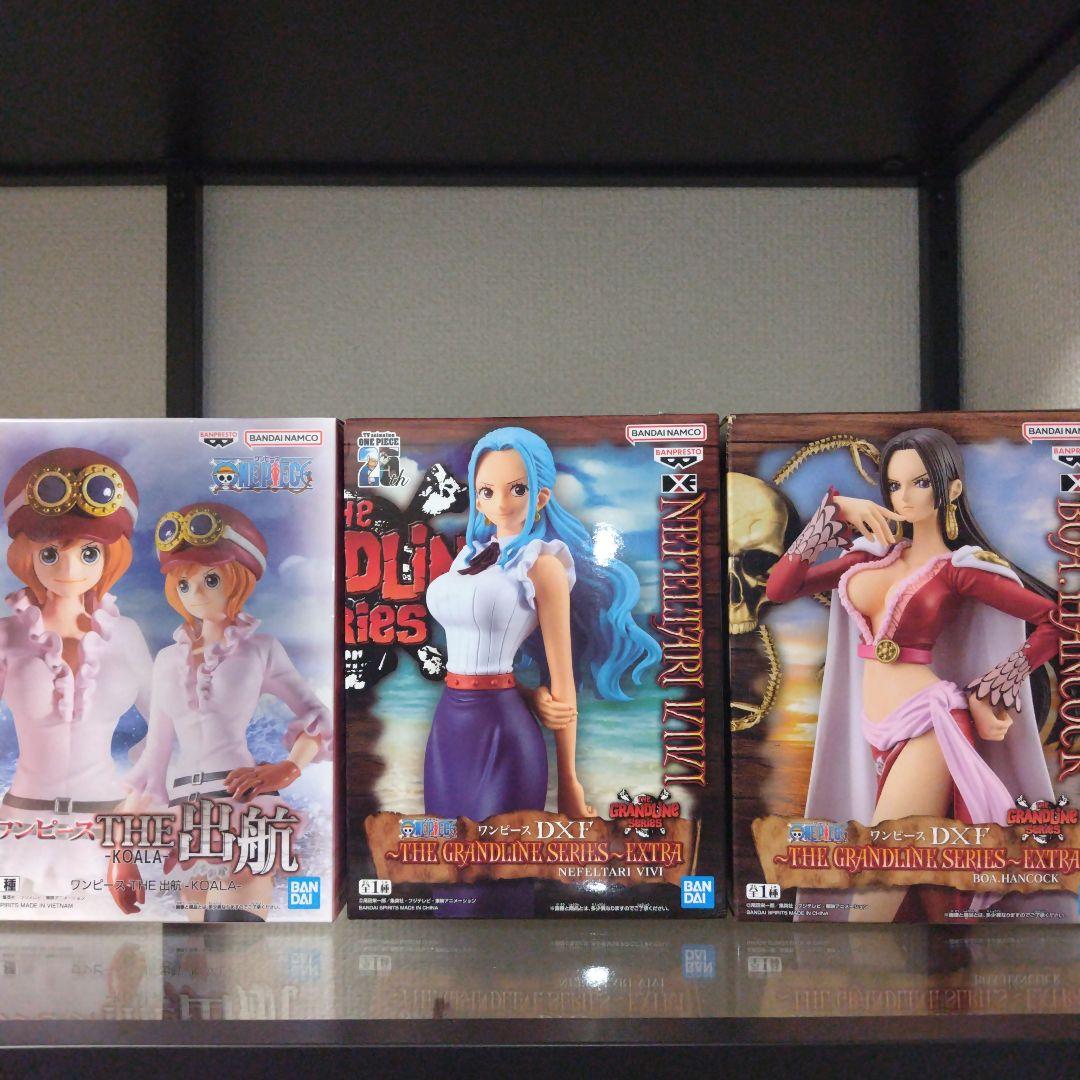 ⑰ワンピースフィギュア グリッター&グラマラス ロビン、ナミ 他セット