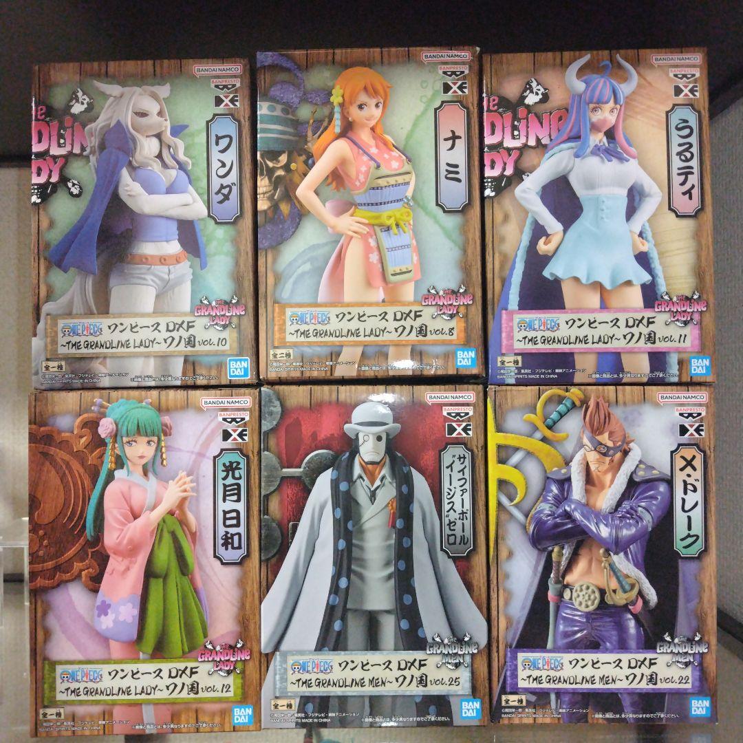⑰ワンピースフィギュア グリッター&グラマラス ロビン、ナミ 他セット