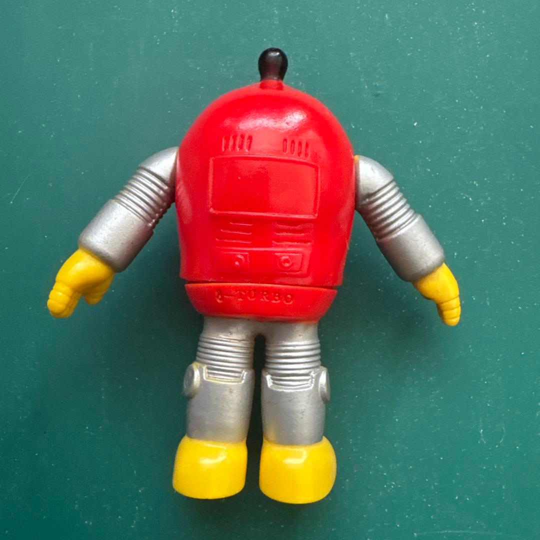 未使用 パトラ ポピー ソフビ ロボット8ちゃん キーホルダー 美品 昭和