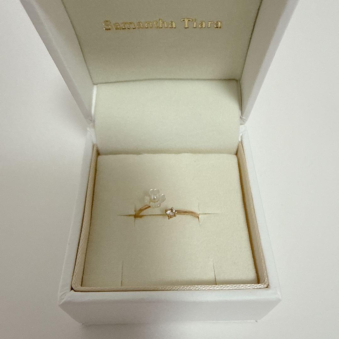 Samantha Tiara 【紗栄子コラボ】フラワーパール K10リング 7号 - メルカリ