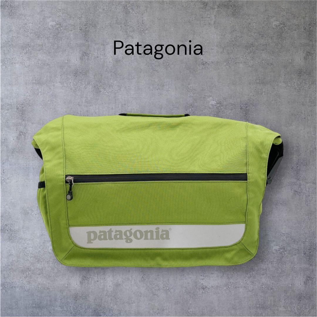 Patagonia ハーフマス メッセンジャーバッグ ゲッコーグリーン