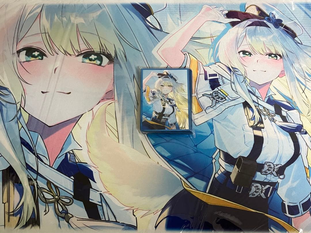 白詰草　にじさんじ　栞葉るり　スリーブ　プレイマット　w7 白詰草 にじさんじ 栞葉るり スリーブ プレイマット w7 Amazon.co.jp