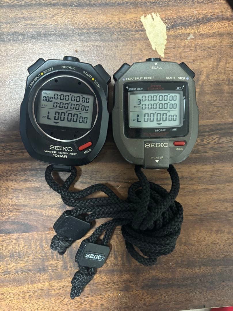 SEIKO ストップウォッチ 2台セット