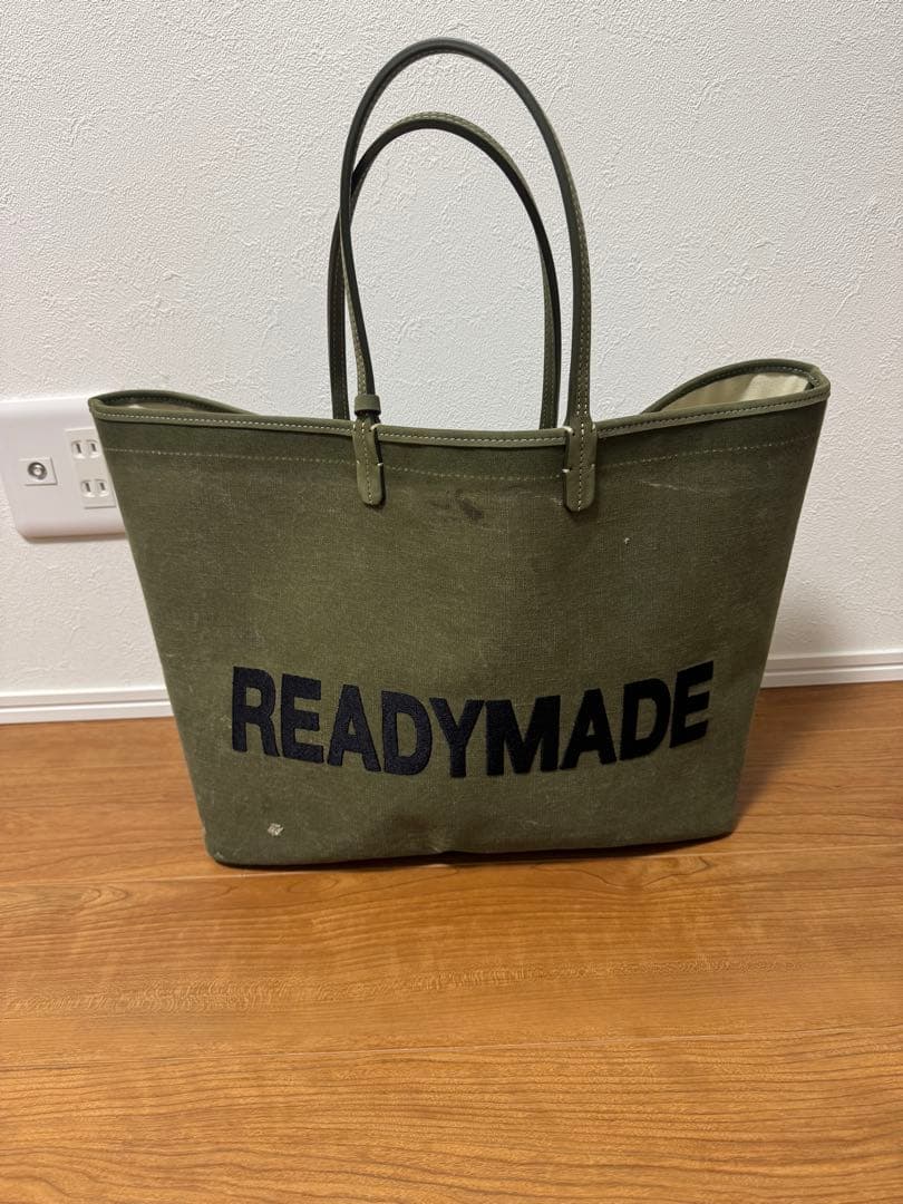 S*R様 READYMADE トートバッグ オリーブグリーン