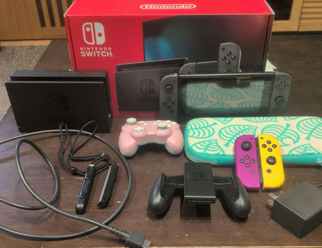 Nintendo Switch 本体 グレー（追加購入Joy-Con付き）