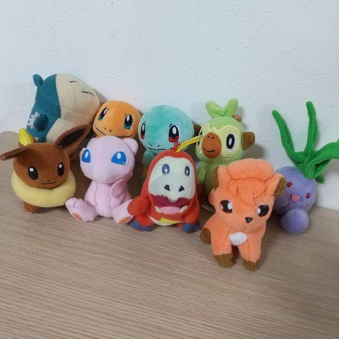 ポケモン　ミニ　ぬいぐるみ　セット