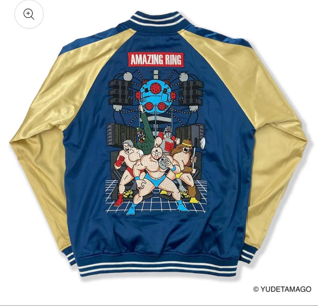 【販売元完売！新品未使用】キン肉マン45周年 リバーシブルスカジャン　Ｌサイズ KMC 45周年スカジャン キン肉マン – キン肉マン公式オンラインストア