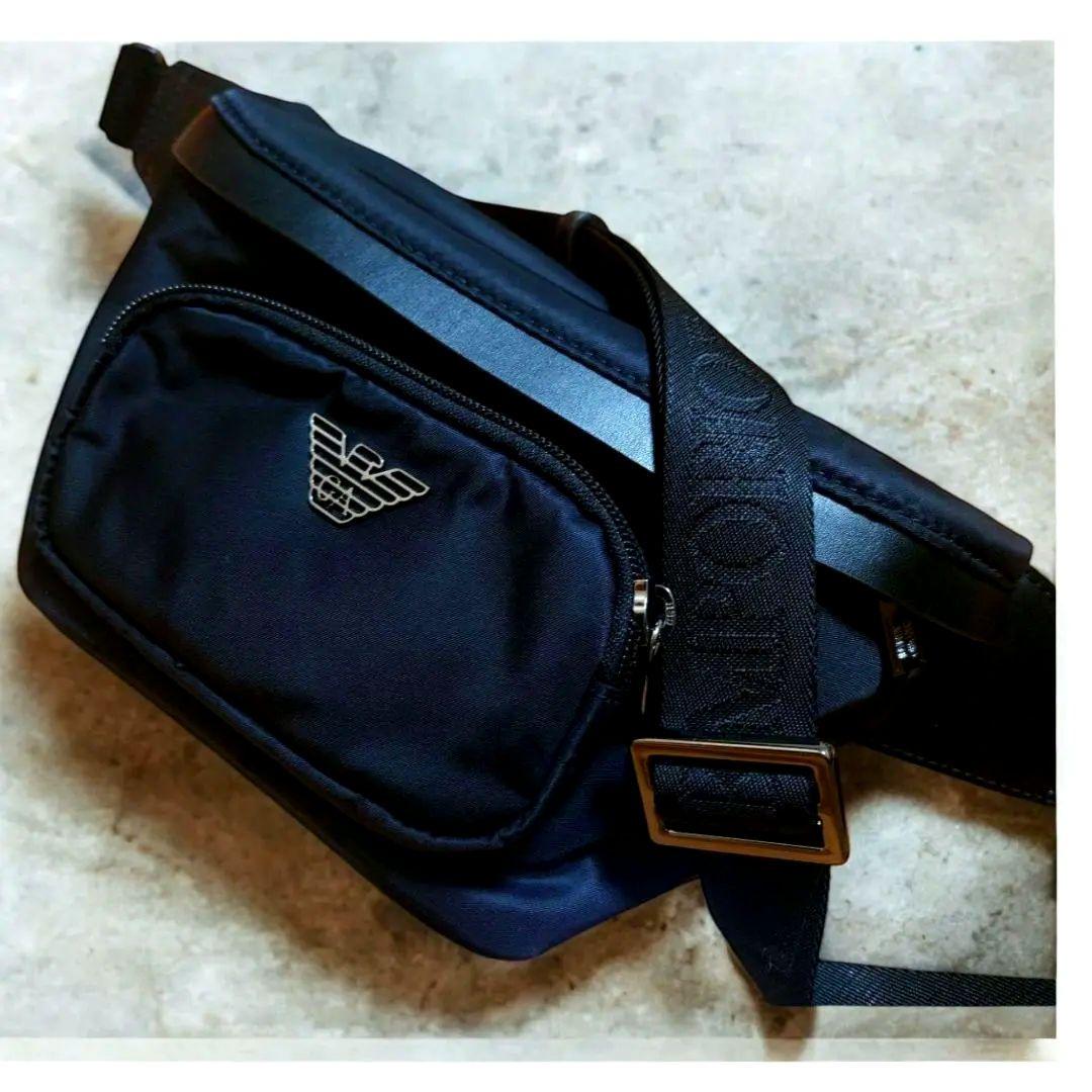 EMPORIO ARMANI　 エンポリオアルマーニ　ボディバッグ ブラック