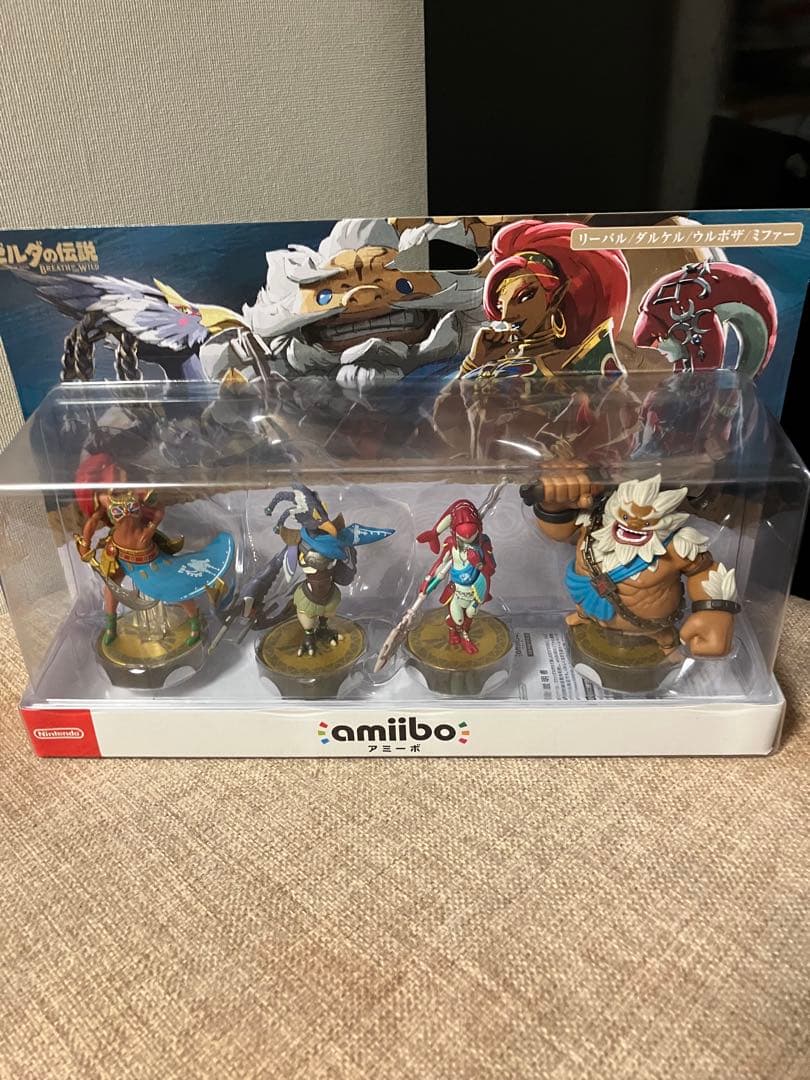 amiibo ゼルダの伝説 ブレス オブ ザ ワイルド 四人の英傑セット amiibo ゼルダの伝説 4人の英傑セット スイッチ ブレスオブザワイルド