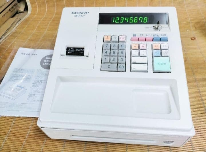 美品シャープレジスター XE-A147 PC連携 355147 - メルカリ