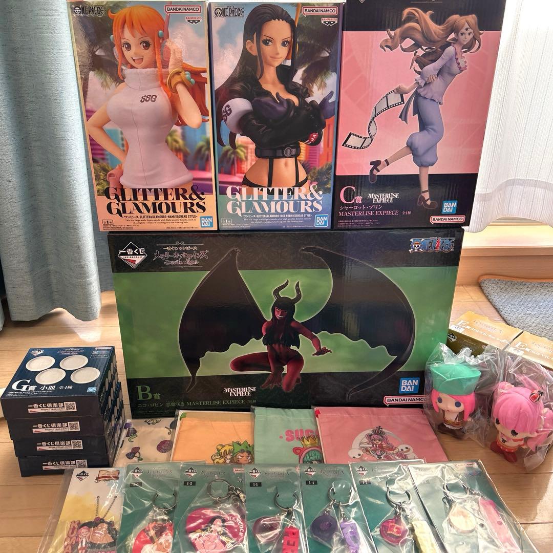 一番くじ ワンピース メモリーオブヒロインズ B賞 C賞 ＋プライズ2点セット