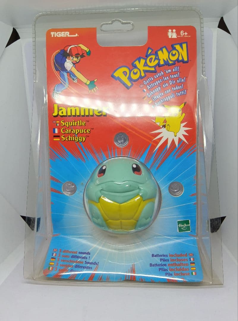 ポケモン Jammer　ゼニガメ　アメトイ　ビンテージ　海外製　tiger社製