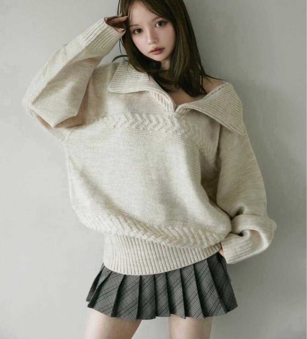 アンドマリー　andmary Nicola girls knit tops