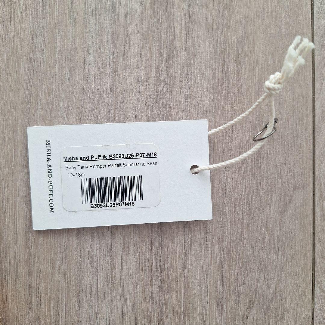 misha&puff パイルロンパース 12-18m - メルカリ