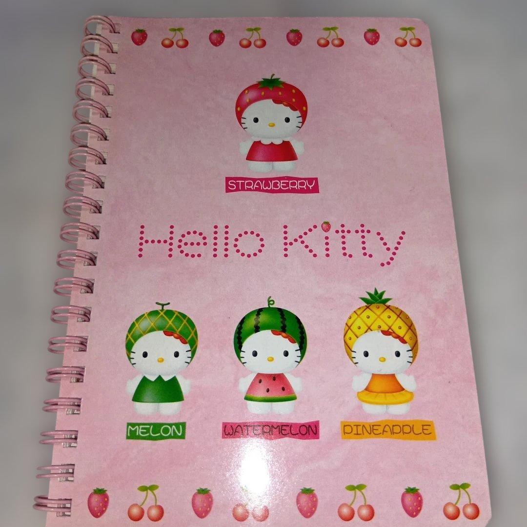 ハローキティ1999年Vivitix限定フルーツデザイン ノート 平成