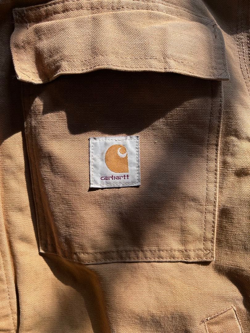 80s Carhartt ショートシベリアンパーカー ジップ破損 - メルカリ