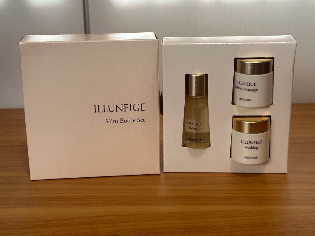 メナード イルネージュ 3点ミニボトルセット - メルカリ
