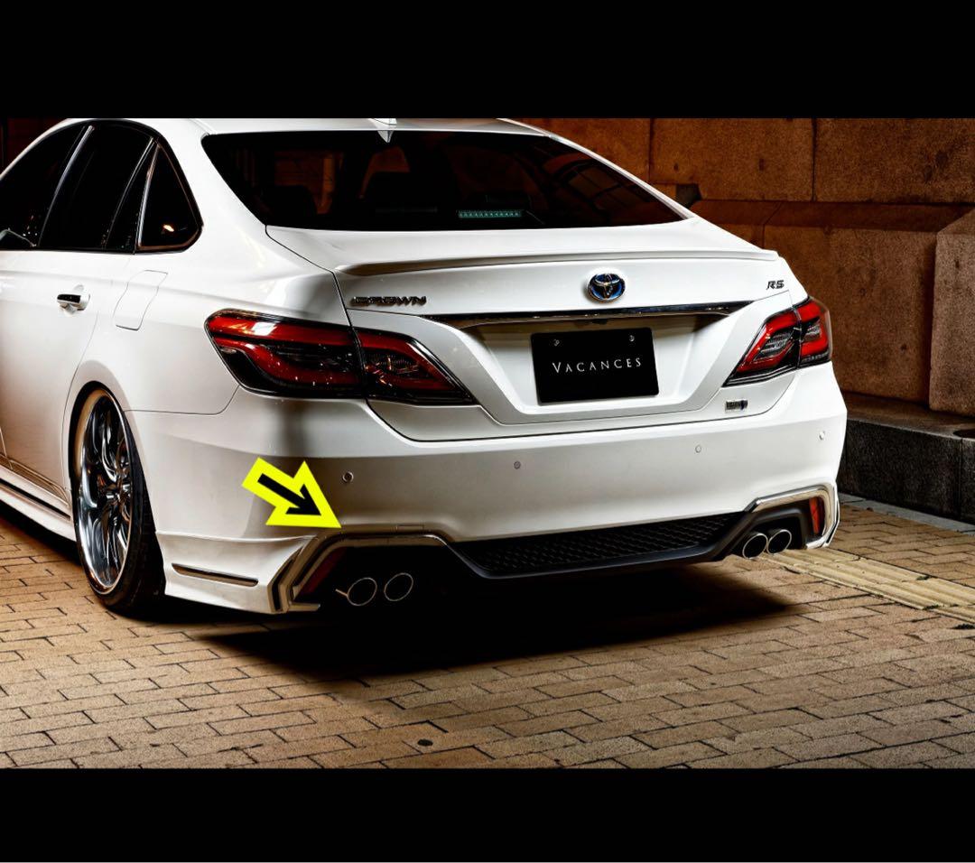 【VACANCESヴァカンス】クラウン 220系 RS リアメッキガーニッシュ