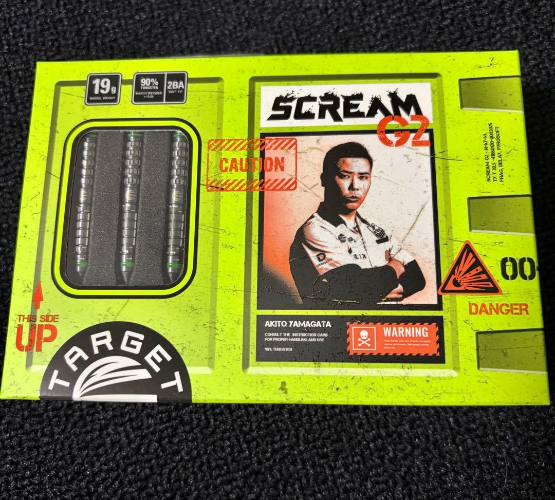TARGET JAPAN SCREAM G2 山形明人 選手 新品 未使用 開封 ターゲット スクリーム G2 山形明人 TARGET SCREAM G2 AKITO YAMAGATA