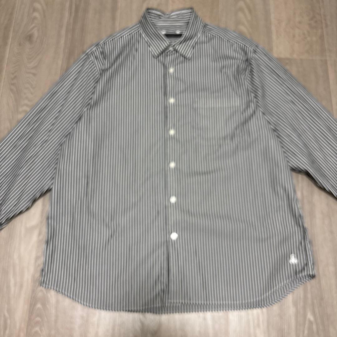 トップス SOPHNET. REGULAR COLLAR SHIRT BLACK/XL