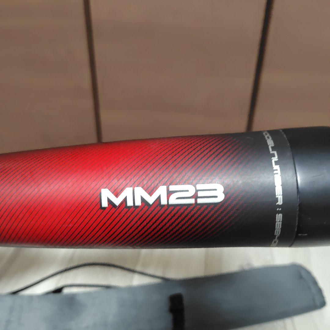 MM23 軟式バット 赤色タイカップ仕様