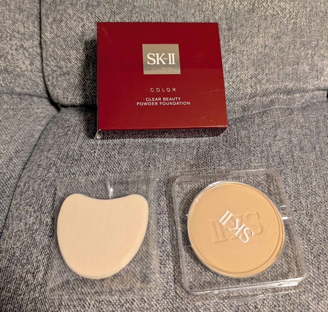 SK-2 クリアビューティ パウダーファンデーション 440ファインベージュ