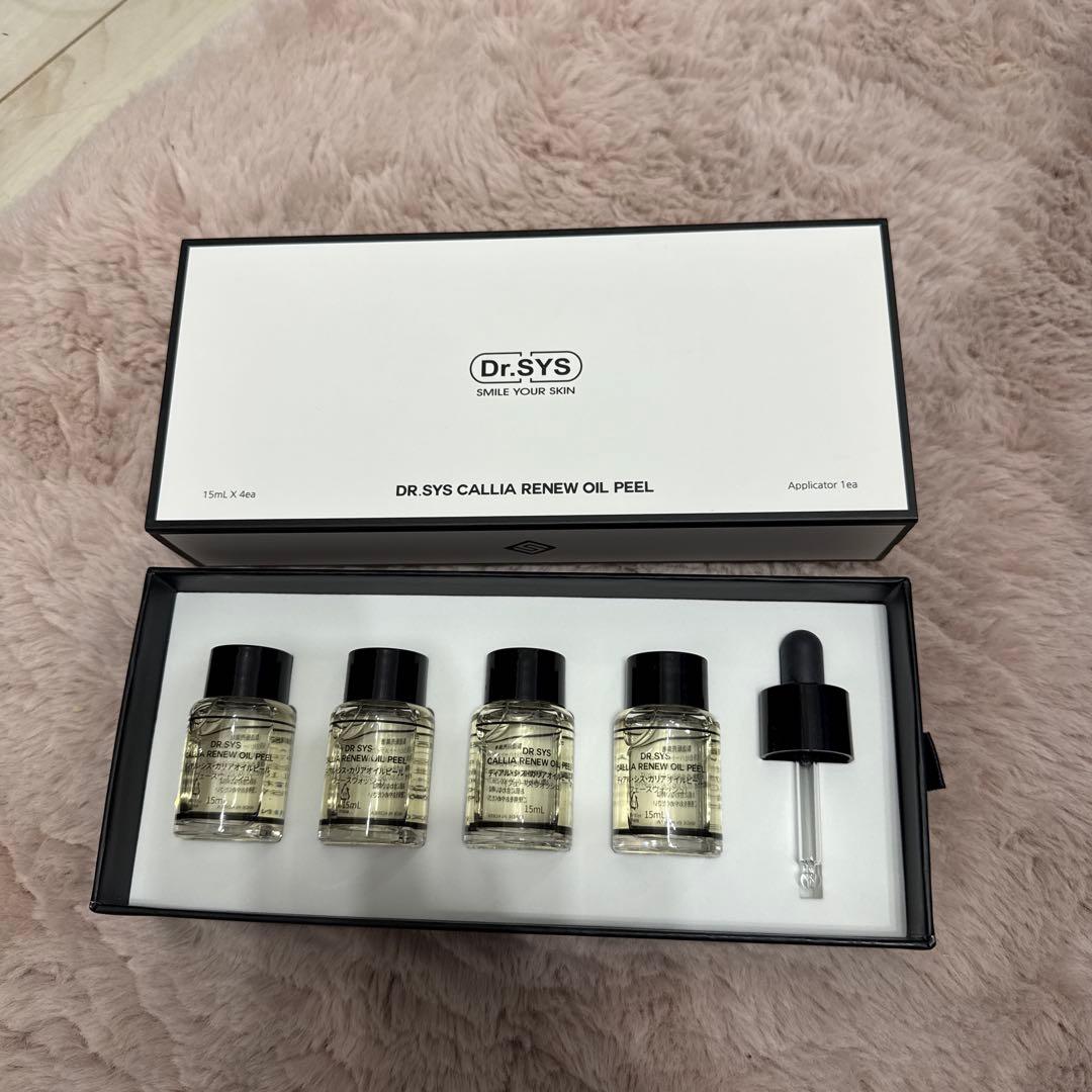 Dr.SYS CÁLLIA RENEW OIL PEEL 4本セット☆未開封