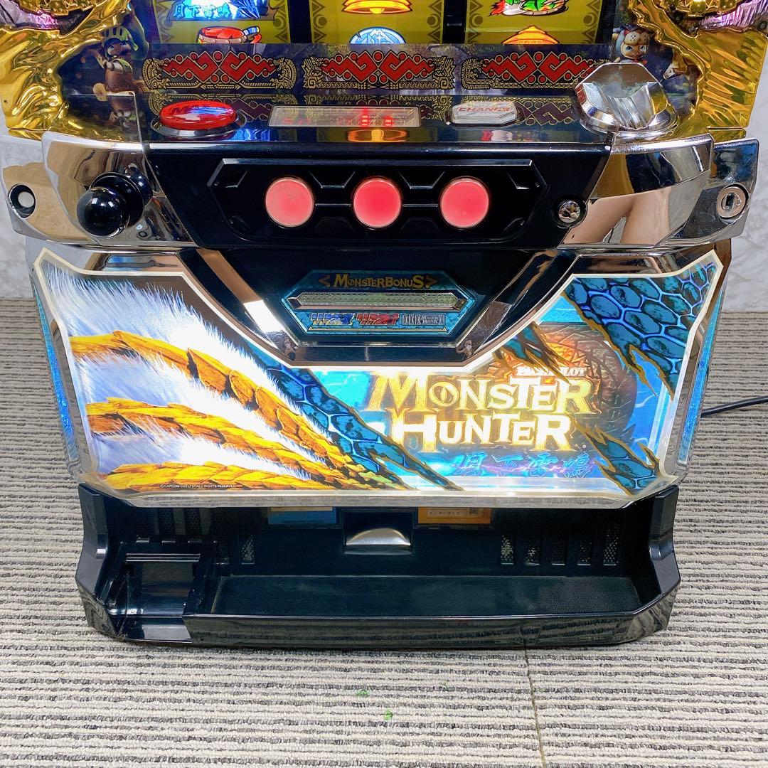 パチスロ実機 モンスターハンター 月下雷鳴 家スロ モンハン 【送料