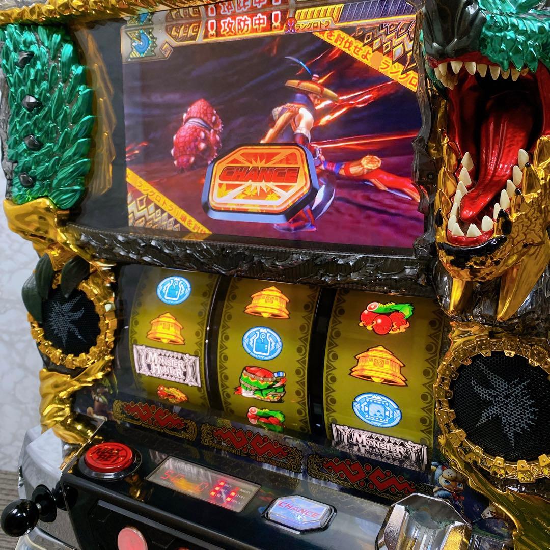 パチスロ実機 モンスターハンター 月下雷鳴 家スロ モンハン 【送料