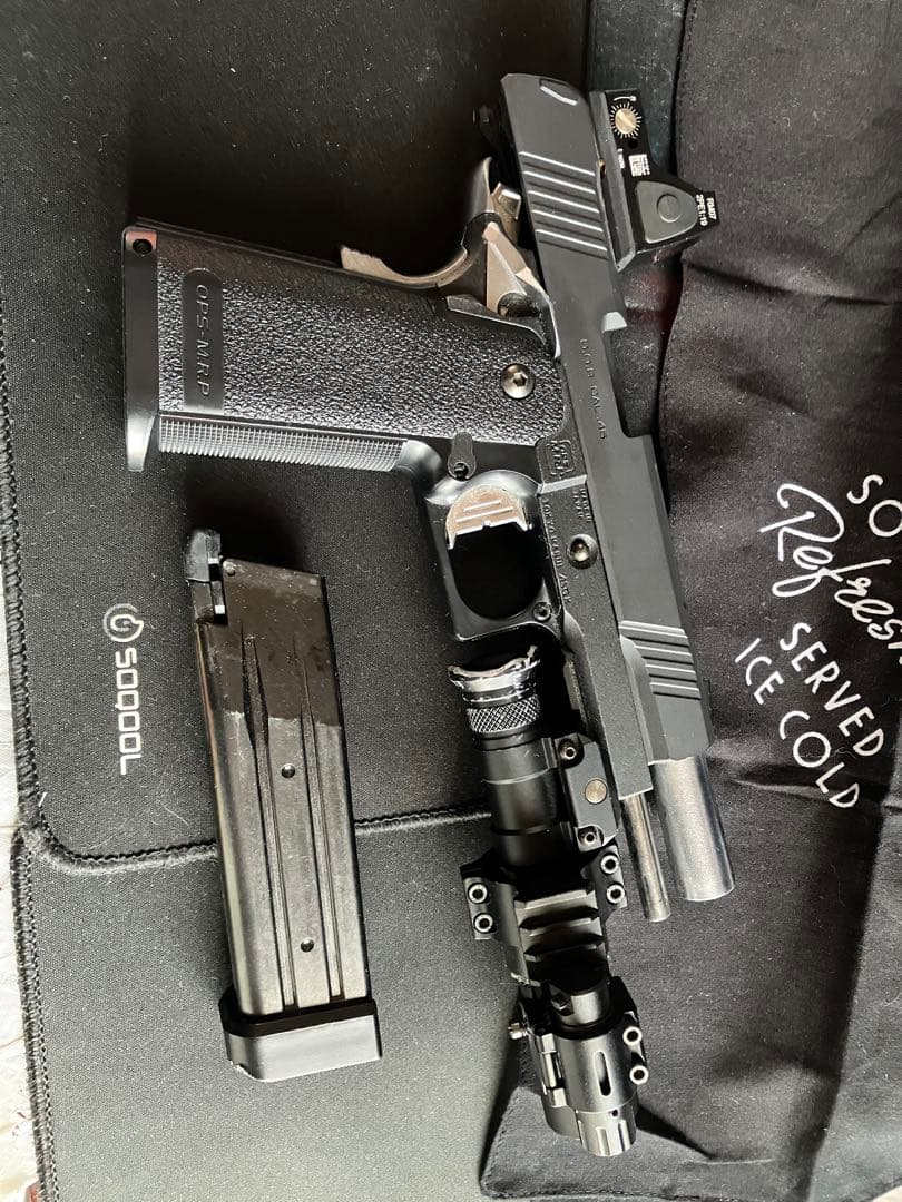 自己カスタム 東京マルイガスガン ハイキャパDOR