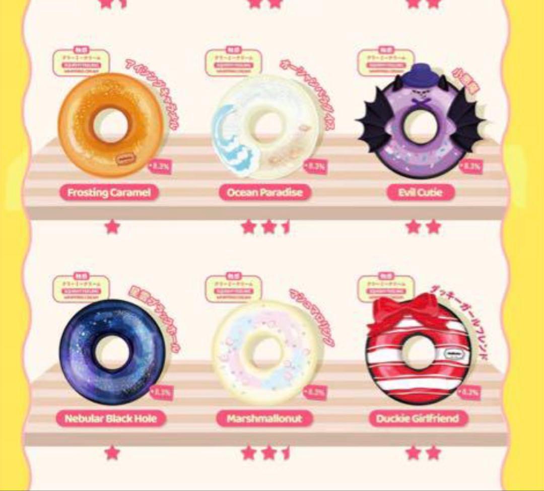 Mellojoy スクイーズ 【 ふわふわドーナツシリーズ 】 メロジョイ